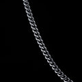Cuban Chain Ketting Zilver, sfeerbeeld